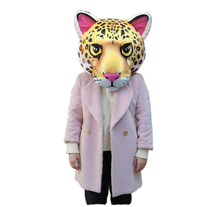 Tête de mascotte barbue personnalisable pour costume de mascotte - Product Image 2