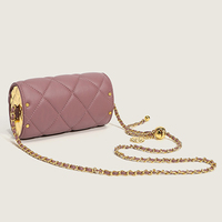 Sac à main en cuir matelassé pour femmes, Mini chaîne, à bandoulière, sacoche pour dames, vente en gros, collection