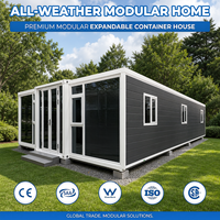 Maison pliable de 30 pieds à installation rapide, prête en 3 heures, 3 chambres, entièrement meublée, maison mobile avec salon, cuisine et salle de bain