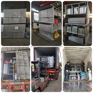 Cuplock/ringlock Sơn mạ kẽm giàn giáo di động H khung giàn giáo cho xây dựng xây dựng - Product Image 6