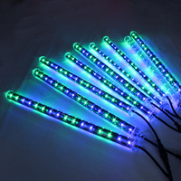 Lumières de scène de boîte de nuit RGB DMX éclairage météore Pixel Vertical Led Tube pour Restaurant KTV Bar décoration