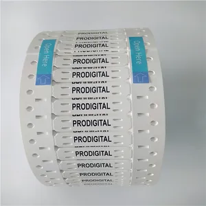 Factory Supply Vloeistof Slip Lichtgewicht Witte Etiketten Kabel Marker Tags