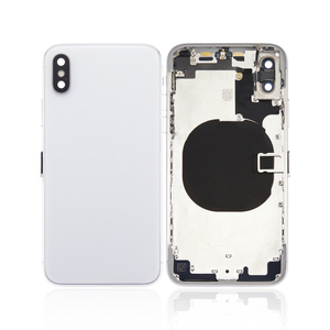 Remplacement du châssis arrière en verre cassé pour iPhone X XS XR XS Max, avec assemblage du cadre, lentille, tiroir SIM et boutons - Product Image 1