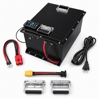 Batterie au lithium de qualité supérieure Talaria pour voiturette de golf, grade A, 36V 48V 72V 50Ah 100Ah 150Ah 200Ah, 6000 cycles pour buggy