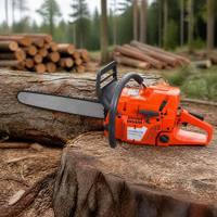 Tronçonneuse à essence 2 temps YangJia OEM ODM 372xp 72cc pour la coupe d'arbres, machine à scier le bois