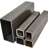 Tubo de Acero Rectangular Soldado ERW de 100 mm x 100 mm, Tubo de Acero al Carbono, Tubo Estructural, Tubo EMT, Certificado JIS/SABS/KS