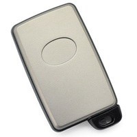 Coque de clé télécommande intelligente à 2 boutons avec petite lame de clé