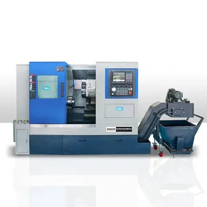 TEBAK Y Axis Living Tools BR-200L High Precision Compact Cnc Lathe 11 Motor Single Horizontal Provided Slant Bed Lathe Machine