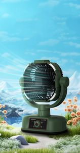 <span class=keywords><strong>Ventilateur</strong></span> de camping portable 20000mAh avec télécommande, <span class=keywords><strong>ventilateur</strong></span> USB, lampe LED, mini <span class=keywords><strong>ventilateur</strong></span> de table rechargeable à piles pour voiture et extérieur - Product Image 2