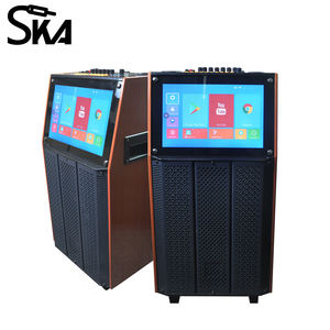 รถเข็น<span class=keywords><strong>คาราโอเกะ</strong></span> SKVA TV1510 สำหรับลำโพงพร้อมหน้าจอ ไมค์<span class=keywords><strong>คาราโอเกะ</strong></span> แบตเตอรี่แบบชาร์จได้ รองรับสเตอริโอ วิดีโอเต้นรำ ใช้งานกลางแจ้งได้ - Product Image 2