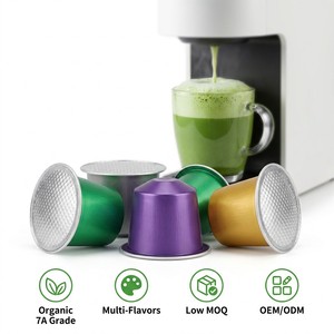 Boissons pour le petit-déjeuner : Capsules de matcha 2g-8g pour machine à café Keurig, saveur naturelle, OEM ODM, marque privée, prix usine, échantillon gratuit - Product Image 1