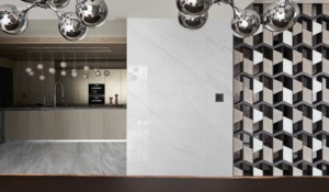 Tocador <span class=keywords><strong>de</strong></span> <span class=keywords><strong>baño</strong></span> con piedra sinterizada superior, azulejo <span class=keywords><strong>de</strong></span> porcelana sin estilizar, hoja <span class=keywords><strong>de</strong></span> cerámica, armario <span class=keywords><strong>de</strong></span> cocina, mesa, - Product Image 5
