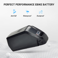 Batterie de vélo électrique HaiLong Downtube à grande capacité 48V 52V 25Ah 30Ah avec cellules Samsung 21700 – Vente en gros
