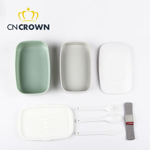 Boîte à lunch bento double couche, produits <span class=keywords><strong>Aldi</strong></span> à succès, boîte à lunch durable, de Xiamen Cncrown - Product Image 4