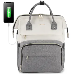 Брендовый дизайнерский женский рюкзак LOVEVOOK, деловая сумка для компьютера, ручная сумка с USB-портом, Женская дорожная школьная сумка, рюкзаки для ноутбука