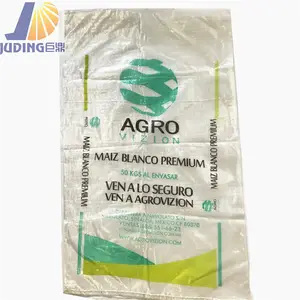 Kunden spezifischer 25kg 50kg PP gewebter Verpackungs beutel für Reismehl Mais Polypropylen gewebter Sack PP-Beutel mit PE-Liner