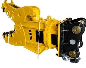 Pulverizador Hidráulico Soosan para Demolición de Piedra y Hormigón, Apto para Excavadoras de 18-26 Toneladas - Product Image 1