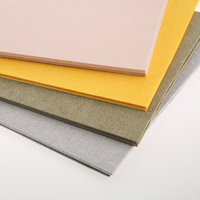 Tissu non tissé en feutre polyester aiguilleté, directement de l'usine, personnalisable sur mesure