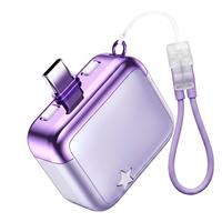 Protecteur de charge Type-C intelligent de poche avec éjection automatique, charge complète, ensemble complet avec cordon et câble de charge