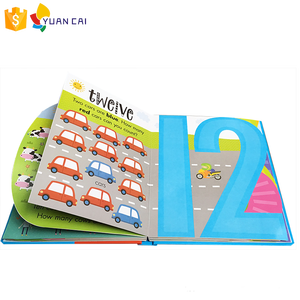 OEM personalizado ABC aprendizaje del alfabeto inglés de corte Carta en forma de libro de impresión para niños - Product Image 5