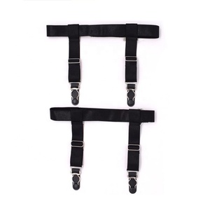 Nouvelles bretelles en nylon pour hommes avec boucle antidérapante <span class=keywords><strong>porte</strong></span>-jarretelles et <span class=keywords><strong>porte</strong></span>-chaussettes - Product Image 3