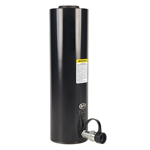 Oferta Especial - Cilindro Hidráulico de Aluminio Hueco de 100 Toneladas y 200 mm de Carrera, Modelo 1008, Compatible con el Gato ENERPAC RCH-1008 para Industria Pesada - Product Image 1