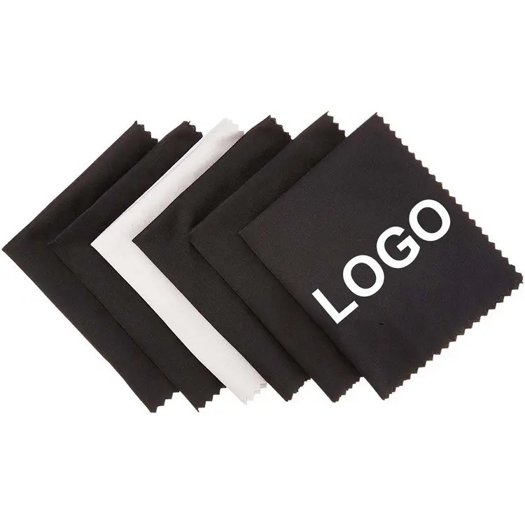 Салфетка из микрофибры для чистки солнцезащитных очков с логотипом на заказ