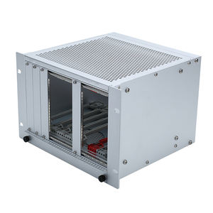 Hermosa apariencia Módulo de comunicación de tren de alta velocidad montado en rack Perfil de aluminio 4U 40HP Chasis - Product Image 2