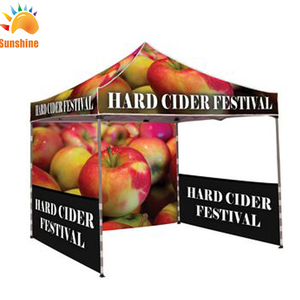 Grandes tentes d'exposition commerciale pop-up à impression personnalisée Sunshine, tente promotionnelle de stand portable de stockage extérieur - Product Image 3