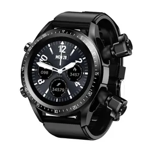 Neuankömmling T10 Smart Watch Kopfhörer mit 2 in 1 für Männer Sport Relojes Hombre JM03 Smartwatch Kopfhörer