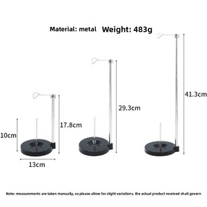 Máquina <span class=keywords><strong>de</strong></span> <span class=keywords><strong>Coser</strong></span> Metálica <span class=keywords><strong>de</strong></span> Una Sola Aguja con Soporte Retráctil para Hilo, Torre <span class=keywords><strong>de</strong></span> Bobinas Grande, <span class=keywords><strong>Base</strong></span> Resistente para Uso Doméstico en <span class=keywords><strong>Mesa</strong></span> - Product Image 5