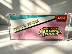 Pokémon Ascended Heroes Big Booster Bundle Boîte de présentation en acrylique - Product Image 5