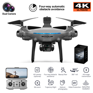 Dron KY102 Mini con Evasión de Obstáculos, Cámara Dual 4K HD, Vuelo Estacionario Inteligente de Altura Fija en Cuatro Direcciones, Venta al Por Mayor - Product Image 6
