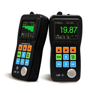 Medidor de Espesor Ultrasónico de Color UM-5DL, para Materiales de Aluminio/Metal, Funciona con Batería, Radio Convexo de 5 mm para Medición - Product Image 4