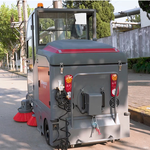 Shiwosi Chất Lượng Cao Ngoài Trời Battery Powered Auto-Làm Sạch Đường Quét Sàn Điện Làm Sạch Cho Công Nghiệp Nhà Máy Công Viên - Product Image 4