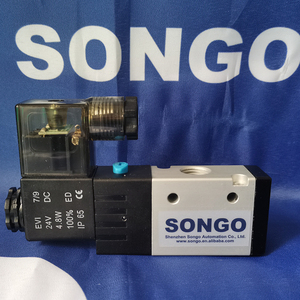 Válvula Solenoide Neumática de Control de Aire 3V210-08 de 1/4'' y 3/2 Vías, 12V/24V CA, 24V/36V/110V/220V BSP NPT - Product Image 1