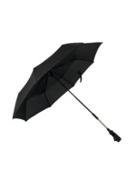 Parapluie à pince pour poussette, plastique, pince universelle, Portable, trois plis, ouverture manuelle, multifonction, mains libres, 21 "x 8k, vente en gros