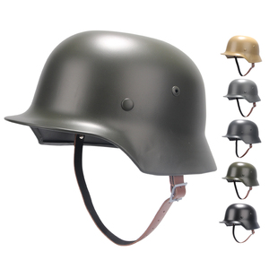 Casco Protettivo <span class=keywords><strong>Verde</strong></span> M35, Casco in Acciaio Tattico, Equipaggiamento di Sicurezza per Forze Speciali - Product Image 1