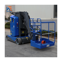 Ucuz Fiyat 10.5m 1.2m 200KG Havaalanı Taşınabilir Mobil Adam Kaldırma Platformu Salıncaklı Bomlu Kaldırıcı