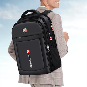 Luyidashu <b>Backpack</b> For <b>Men</b> Business Laptop Bag 14 Inches Large Capacity Casual Travel Multi Compartment College Student - Product Image 3