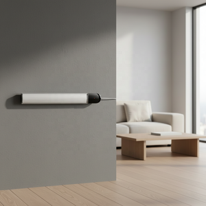 Chauffage radiant infrarouge mural suspendu intérieur/extérieur étanche avec télécommande Wifi et éclairage LED - Product Image 2