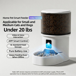 Comedero Automático Inteligente para Mascotas con Control Remoto Wifi y Cámara HD para Perros y Gatos - Product Image 3