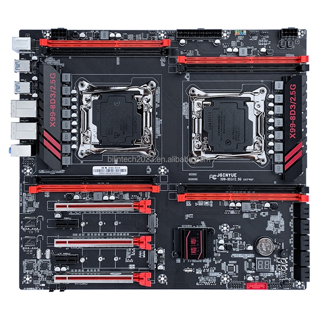 Brand New JGINYUE X99 8D3 2.5G Motherboard Supports Intel LGA211-3 Needles Series Processors