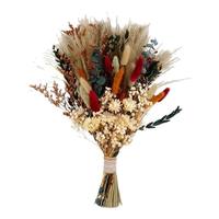 Buket Meja Cantik Tahan Lama Bunga Pampas Tanaman dan Bunga Awet Gaya Alami Buket Bunga Kering Dekoratif
