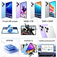 Tablet PC M70plus 16G+1TB Kualitas Tinggi Tahun 2026 dengan Layar 11 Inci, Android 15, WiFi Dual-Band, WiFi + BT Edisi Bisnis