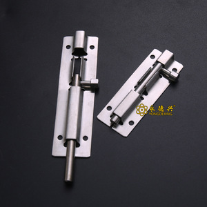 Stainless Steel <b>Door</b> Latch 2 3 4 5 6 Inch Surface Mounted Anti Theft Wooden <b>Door</b> <b>Hardware</b> Small Square Pin <b>Lock</b> - Product Image 3