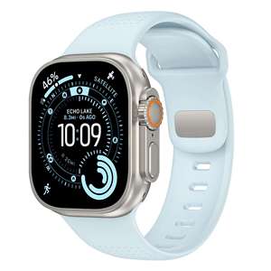 Bracelets de montre en caoutchouc FKM respirants, lumineux et luxueux Win-Win compatibles avec <span class=keywords><strong>Apple</strong></span> <span class=keywords><strong>Watch</strong></span> Series <span class=keywords><strong>7</strong></span> 41 mm - Product Image 5