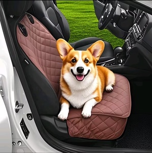 غطاء مقعد سيارة للكلاب مقاوم للماء ، غطاء مقعد خلفي للكلاب الأليفة وجبهة واحدة مع إبزيم إطباق - Product Image 2