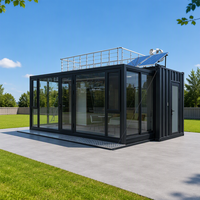 Maison conteneur extensible de 20 pieds en acier écologique de haute qualité pour l'extérieur, en gros