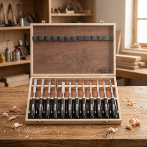 FERVI Serie Sgorbie Premium Intagliatore <b>Chisels</b> & Punches HRC 58-60 215mm 1.51kg - Product Image 2